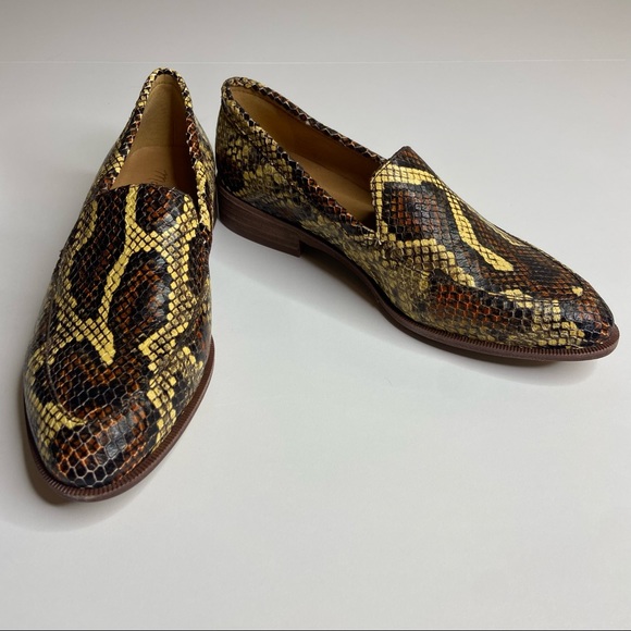 Madewell Frances Loafer in Snake Embossed Leather - Picture 6 of 7